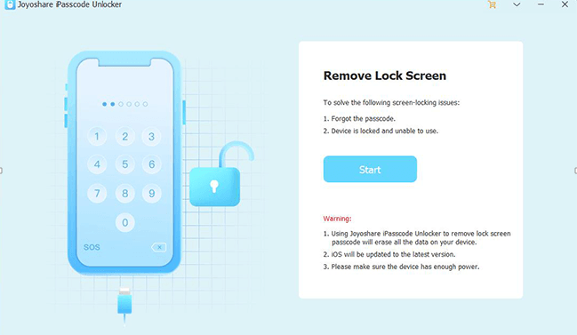 How to Use Joyoshare iPasscode Unlocker to Unlock iPhone with Broken Screen?